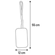 Flamingo Fauxtra Chaser Bungee Chenille mix barev S - Hračky pro psy
