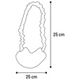 Flamingo Fauxtra Ring Bungee Chenille mix barev - Hračky pro psy
