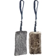 Flamingo Fauxtra Chaser Bungee Faux Fur mix barev S - Hračky pro psy