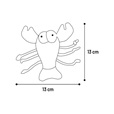 Flamingo Robla Lobster - Hračky pro kočky, catnip