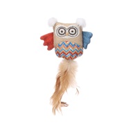 Flamingo Robla Owl - Hračky pro kočky, catnip