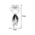 Flamingo Robla Owl - Hračky pro kočky, catnip