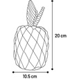 Flamingo Seezo Pina Apple - Hračky pro psy