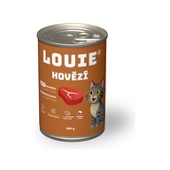 Louie pro kočky hovězí 400 g - Konzervy pro kočky
