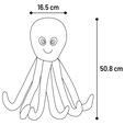 Flamingo Pulpa Christmas Octopus - Hračky pro psy