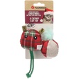 Flamingo Jayla Christmas Mouse & Ball - Hračky pro kočky, catnip
