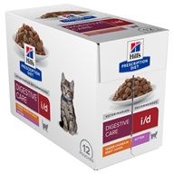 Hill's Prescription Diet Digestive Care i/d Kitten Chicken kapsičky 12 × 85 g - Veterinární diety