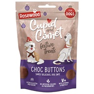 Rosewood Cupid & Comet Choc Buttons 150 g - Pamlsky pro psy