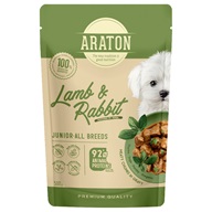 Araton Dog Junior Lamb & Rabbit 500 g - Kapsičky pro psy
