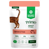 Nature's Protection Prime Sterilised Salmon & Trout 300 g - Kapsičky pro kočky