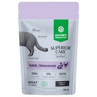 Nature's Protection Superior Care Cat Sterilised Rabbit & Chicken Breast 85 g - Vánoční tipy