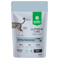 Nature's Protection Superior Care Cat Weight Control Herring/Chicken Breast 85 g - Vánoční tipy