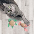 KONG Tropics Pals 2 ks - Hračky pro kočky, catnip