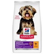 Hill's Science Plan Canine Sensitive Stomach & Skin Adult Small & Mini 6 kg - Granule pro psy Hill’s