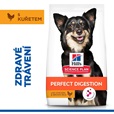 Hill's Science Plan Canine Perfect Digestion Adult Small & Mini 6 kg - Granule pro psy