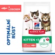 Hill's Science Plan Feline Kitten Salmon 1,5 kg - Granule pro kočky, krmivo pro kočky