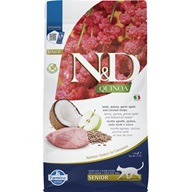 N&D Quinoa Cat Lamb & Green Apple Senior 1,5 kg - Všechny značky