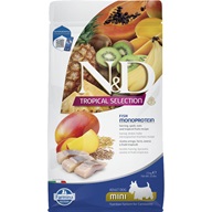 N&D TROPICAL SELECTION Dog LG Herring Adult Mini 1,5 kg - Granule pro dospělé psy
