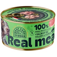 Meat Care Real Meal s vepřovým 400 g - Konzervy pro psy