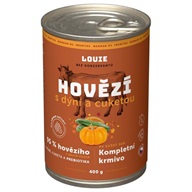 Louie pro psy Hovězí s dýní a cuketou 400 g - Konzervy pro psy