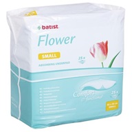 Batist Flower absorpční podložky 60 × 40 cm Small 25 ks - WC pro psy, sáčky, pleny atd.