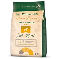 Fitmin Light & Senior Mini Lamb with Beef 2,5 kg - Granule pro seniory