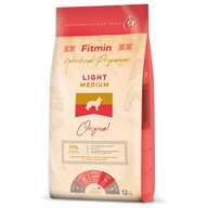 Fitmin Light Medium Original 12 kg - Granule pro psy