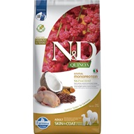 N&D QUINOA Dog Skin & Coat Quail Adult Medium & Maxi 7 kg - Granule pro dospělé psy
