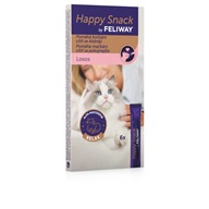 Happy Snack by Feliway losos 6 × 15 g - Ostatní pamlsky