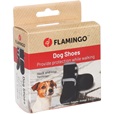 Flamingo Laky botičky černé M 2 ks - Oblečky pro psy: vesty, bundy, kombinézy
