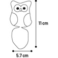 Flamingo Prali Owl - Hračky pro kočky, catnip