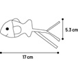 Flamingo Brali Fish - Hračky pro kočky, catnip