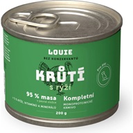 Louie pro psy Krůtí s rýží 200 g - Konzervy pro psy