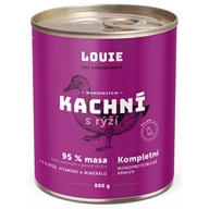Louie pro psy Kachní s rýží 800 g - Konzervy pro psy