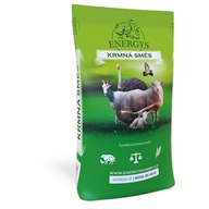 ENERGYS Pštros Maxi granule 25 kg - Drůbež