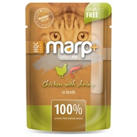 Marp Cat Holistic Plus Chicken with Shrimp 24 × 55 g - Kapsičky pro kočky