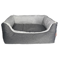 Samohýl Exclusive Adena pelech šedý 60 × 40 cm - Pelíšky pro psy, pelech pro psa