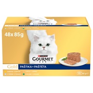 Gourmet Gold paštika multipack 48 × 85 g - Konzervy pro kočky