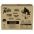 Felix Fantastic masový výběr v želé multipack 80 × 85 g - Konzervy pro kočky