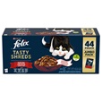 Felix Tasty Shreds lahodný výběr 44 × 80 g - Konzervy pro kočky