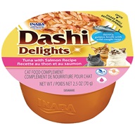 Inaba Dashi Delights tuňák a losos 70 g - Konzervy pro kočky