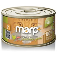 Marp Cat Holistic Plus Chicken Pate with Shrimp 24 × 70 g - Konzervy pro kočky