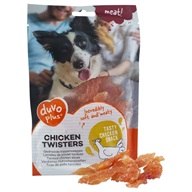 Duvoplus Meat! Chicken Twisters 80 g - Ostatní pamlsky