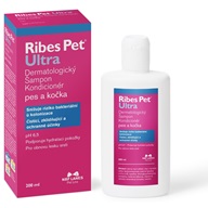 NBF Lanes Ribes Pet Ultra Dermatologický šampon a kondicionér 200 ml - Kosmetika pro kočky