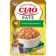 Inaba Ciao Entrée Paté kuře a tuňák 40 g - Kapsičky pro kočky