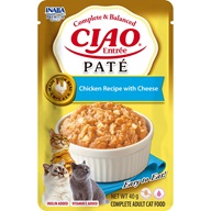 Inaba Ciao Entrée Paté kuře a sýr 40 g - Kapsičky pro kočky