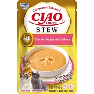 Inaba Ciao Entrée Stew kuře a losos 40 g - Kapsičky pro kočky