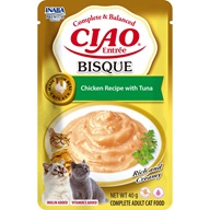 Inaba Ciao Entrée Bisque kuře a tuňák 40 g - Kapsičky pro kočky