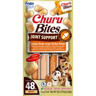 Inaba Churu Bites Joint Support Dog Snack kuře 4 × 12 g - Ostatní pamlsky