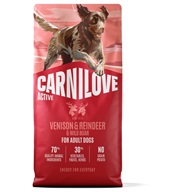 Carnilove Active Dog Venison & Reindeer & Wild Boar Adult 12 kg - Granule pro dospělé psy